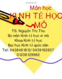 Tổng quan về kinh tế vi mô - ĐH Kinh Tế Quốc Dân