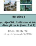 Bài giảng Kinh tế học về kiểm soát ô nhiễm: Chương 6