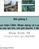 Bài giảng Kinh tế học về kiểm soát ô nhiễm: Chương 3