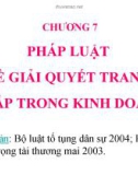 Bài giảng hay về luật kinh doanh - Trường ĐH Công Nghiệp Tp.HCM - Chương 7