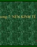 Bài giảng Kinh tế vĩ mô - Chương 7: Nền kinh tế mở