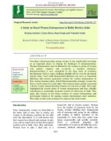 A study on rural women entrepreneur in Ballia district, India