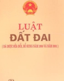 Tìm hiểu về Luật đất đai (đã được sửa đổi, bổ sung năm 1998 và năm 2001): Phần 1