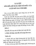 Tìm hiểu về Luật đất đai (đã được sửa đổi, bổ sung năm 1998 và năm 2001): Phần 2