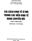 Các nền kinh tế đang chuyển đổi - Cải cách nền kinh tế vĩ mô: Phần 1