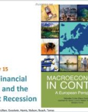 Lecture Macroeconomics in context: A European perspective - Chapter 15: The financial crisis and the great recession