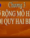 Bài giảng Kinh tế lượng: Chương 3 - Lê Thị Hồng Hoa