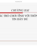 Bài giảng Các trò chơi tĩnh với thông tin đầy đủ