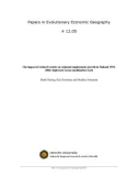 The impact of related variety on regional employment growth in Finland 1993- 2006: high-tech versus medium/low-tech