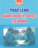 Điều khoản thi hành hành nghề y, dược tư nhân: Phần 1