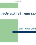 Bài giảng Pháp luật về thương mại hàng hóa dịch vụ