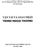 Ngoại thương - Vận tải và giao nhận: Phần 1