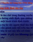 Vận chuyển hàng hóa xuất nhập khẩu bằng đường biển