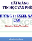 Bài giảng Tin học văn phòng: Chương 1 - Hoàng Thanh Hòa (p2 CĐ Kinh tế đối ngoại)