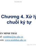 Bài giảng Lập trình C nâng cao‎: Chương 4 - Trần Minh Thái