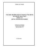 HƯỚNG DẪN SỰ DỤNG CÁC CHỨC NĂNG KÊ KHAI - SAO LƯU DỮ LIỆU - 1