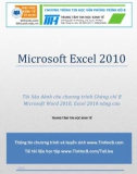 Microsoft Excel 2010 Chứng chỉ B