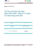 Phần mềm quản lý và chăm sóc khách hàng DIP-CRM-NET