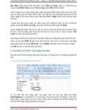 GIÁO TRÌNH Tìm hiểu Microsoft Excel 2007 phiên bản tiếng việt(Lê Văn Hiếu) - 2