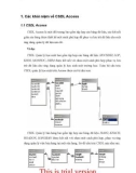 Giáo trình Microsoft Access 2000_3