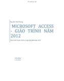 Giáo trình Microsoft Access 2010: Phần 1