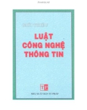 Một số điều Luật về Công nghệ thông tin