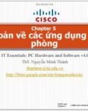 Bài giảng Tin học đại cương: Chương 5 - ThS. Nguyễn Minh Thành