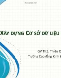 Bài giảng Tin học ứng dụng trong kinh doanh‎: Bài 2 - ThS. Thiều Quang Trung