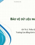 Bài giảng Tin văn phòng 2: Bài 7 - ThS. Thiều Quang Trung