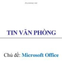 Bài giảng Tin văn phòng: Chương 2 - Trương Xuân Nam