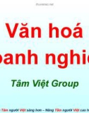 Bài giảng Văn hóa doanh nghiệp (Tâm Việt)