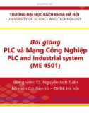 Bài giảng PLC và mạng công nghiệp: Chương 1 - TS. Nguyễn Anh Tuấn