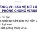 Bài giảng Tin học căn bản: Phần 1 Chương 6 - KS. Lê Thanh Trúc