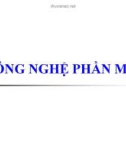 Bài giảng môn Công nghệ phần mềm - Chương 1: Tổng quan về công nghệ phần mềm