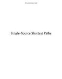 Bài giảng Phân tích thiết kế giải thuật - Chương 10: Single-Source Shortest Paths