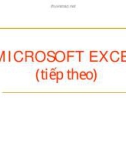 Bài tập thực hành MicroSoft Excel10