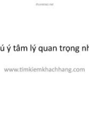 Bài giảng Chú ý tâm lý quan trọng nhất