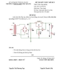 Đề thi kết thúc môn Lắp mạch điện tử cơ bản có đáp án - Trường TCNDTNT Bắc Quang (Đề số 3)