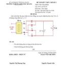 Đề thi kết thúc môn Lắp mạch điện tử cơ bản có đáp án - Trường TCNDTNT Bắc Quang (Đề số 2)