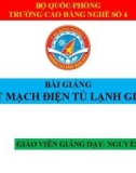 Bài giảng Lắp đặt mạch điện tủ lạnh gián tiếp - Nguyễn Hữu Hòa