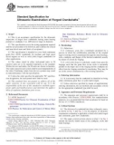 Standard Specification for Ultrasonic Examination of Forged Crankshafts