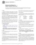 Standard Test Methods for Impact Testing of Cast Irons