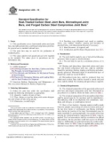 Standard Specification for Heat-Treated Carbon Steel Joint Bars, Microalloyed Joint Bars, and Forged Carbon Steel Compromise Joint Bars