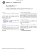 Standard Specification for Ferromolybdenum