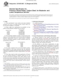 Standard Specification for Pressure Vessel Plates, Carbon Steel, for Moderate- and Lower-Temperature Service