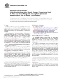 Standard Specification for High-Strength Low-Alloy Nickel, Copper, Phosphorus Steel H-Piles and Sheet Piling with Atmospheric Corrosion Resistance for Use in Marine Environments