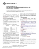 Standard Specification for Wrought-Carbon Steel Butt-Welding Piping Fittings with Improved Notch Toughness