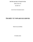 TÌM HIỂU VỀ VMWARE ESX SERVER