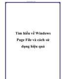 Tìm hiểu về Windows Page File và cách sử dụng hiệu quả