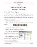 Bài 3: Hướng dẫn sử dụng Windows explorer - Phạm Quốc Tú